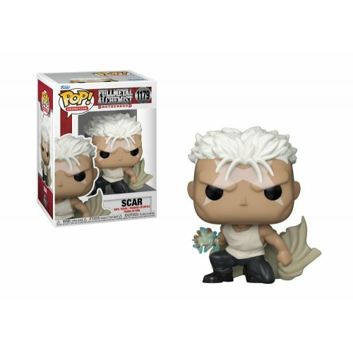 Funko Pop! Animation: Fullmetal Alchemist Brotherhood - Scar #1179 Vinyl Figure (070272)