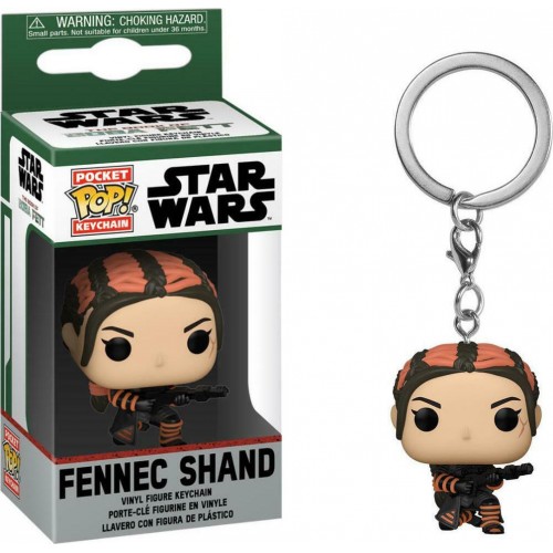Funko Pop! Star Wars: The Book of Bobba Fett - Fennec Shand Vinyl Figure Keychain