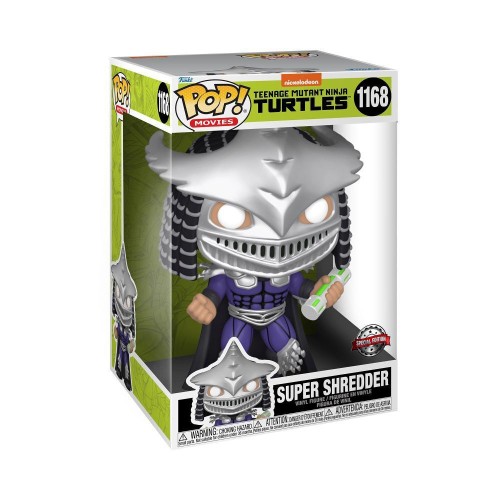 Funko Pop! Jumbo Movies: Teenage Mutant Ninja Turtles - Super Shredder (Special Edition) #1168 Vinyl Figure (10") (071139) Funko Pop! Jumbo Movies: Teenage Mutant Ninja Turtles - Super Shredder (Special Edition) #1168 Vinyl Figure (10") (071139)