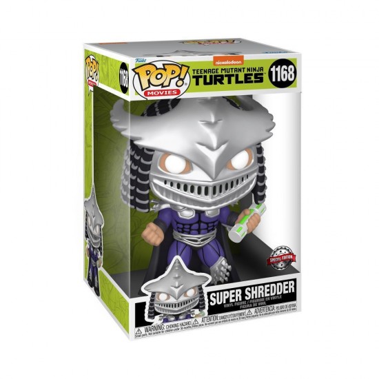 Funko Pop! Jumbo Movies: Teenage Mutant Ninja Turtles - Super Shredder (Special Edition) #1168 Vinyl Figure (10") (071139)