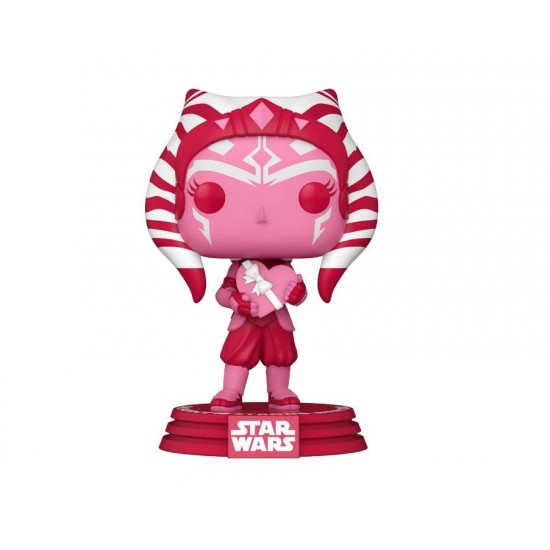 Funko Pop! Star Wars: Valentines S2 - Ahsoka #496 Bobble-Head Vinyl Figure