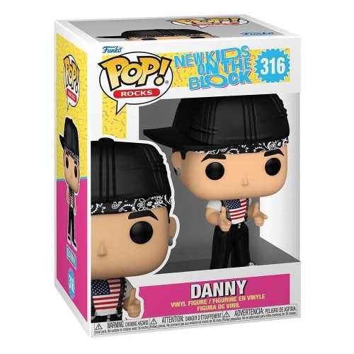 Funko Pop! Rocks: New Kids on the Block - Danny #316 Vinyl Figure (072798) Funko Pop! Rocks: New Kids on the Block - Danny #316 Vinyl Figure (072798)
