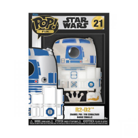 Funko Pop! Disney: Star Wars - R2-D2 #21 Large Enamel Pin (STPP0026)