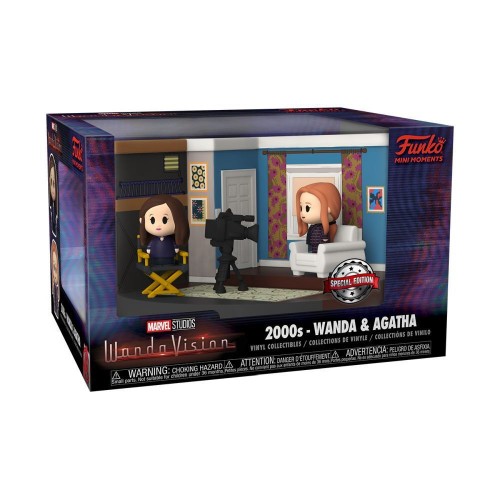 Funko Pop! Mini Moments: WandaVision - 2000s - Wanda and Agatha (Special Edition) Vinyl Collectibles (074244)