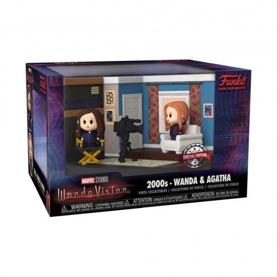 Funko Pop! Mini Moments: WandaVision - 2000s - Wanda and Agatha (Special Edition) Vinyl Collectibles (074244)