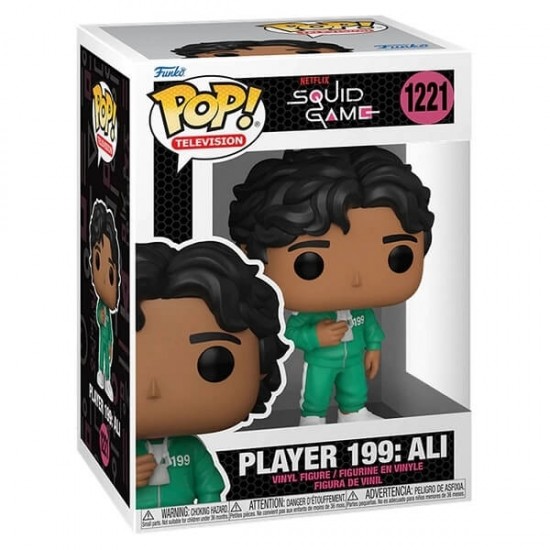Funko Pop! Television: Squid Game - Player 199: Ali #1221 Vinyl Figure