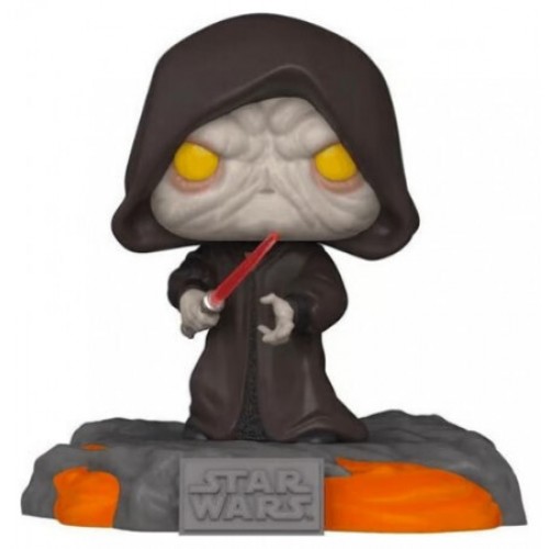 Funko Pop! Deluxe Disney: Star Wars Sith - Red Saber Series Volume 1: Darth Sidious (Glows in the Dark) (Special Edition) #519 Bobble-Head Vinyl Figure (074369) Funko Pop! Deluxe Disney: Star Wars Sith - Red Saber Series Volume 1: Darth Sidious (Glows in the Dark) (Special Edition) #519 Bobble-Head Vinyl Figure (074369)