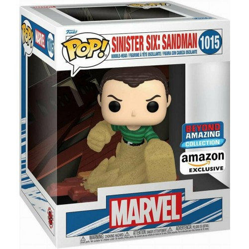 Funko Pop! Deluxe: Marvel Sinister Six: Sandman (Amazon Exclusive) #1015 Bobble-Head Vinyl Figure (074815)