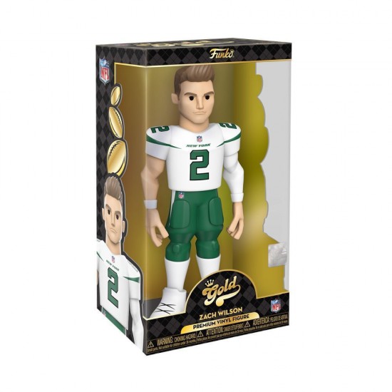 Funko Gold NFL: NY Jets - Zach Wilson* Premium Vinyl Figure (12") (074992)