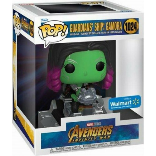 Funko Pop! Marvel Deluxe: Avengers Infinity War - Guardians' Ship: Gamora (Special Edition) #1024 Bobble-Head Vinyl Figure (075145)
