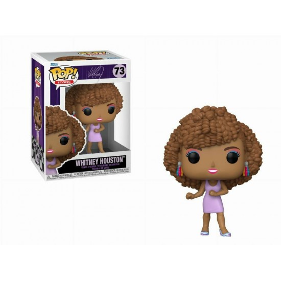 Funko Pop! Icons: Whitney - Whitney Houston (IWDWS) #73 Vinyl Figure (076008)