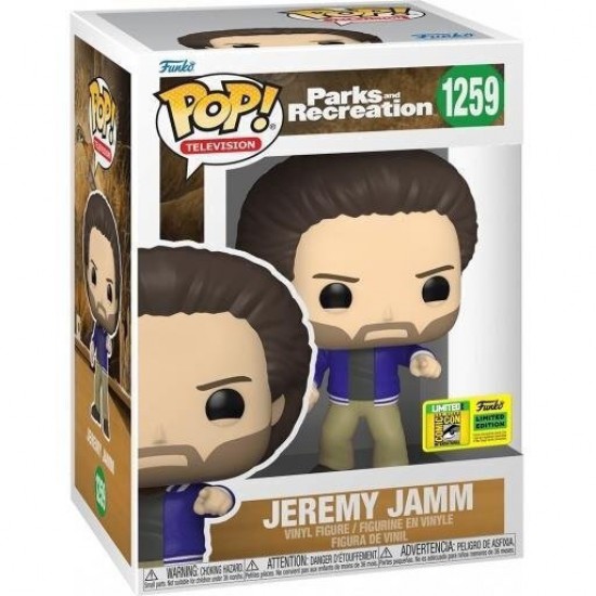 Funko Pop! Television: Parks and Recreation - Jeremy Jamm (Summer Convention Limited Edition) #1259 Vinyl Figure (076121)