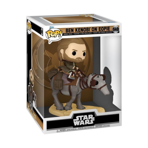 Funko Pop! Disney Deluxe: Star Wars - Ben Kenobi on Eopie #549 Bobble-Head Vinyl Figure (077085)
