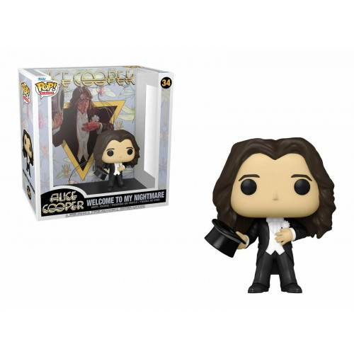Funko Pop! Albums: Alice Cooper - Welcome to My Nightmare #34 Vinyl Figure (077110) Funko Pop! Albums: Alice Cooper - Welcome to My Nightmare #34 Vinyl Figure (077110)