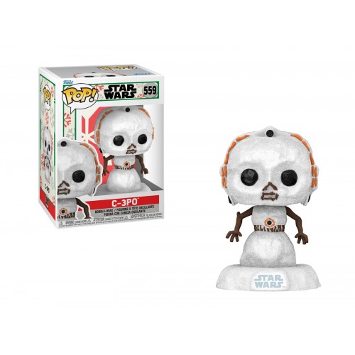 Funko Pop! Disney Star Wars: Holiday - C-3PO (SNWMN) #559 Bobble-Head Vinyl Figure (077843) Funko Pop! Disney Star Wars: Holiday - C-3PO (SNWMN) #559 Bobble-Head Vinyl Figure (077843)