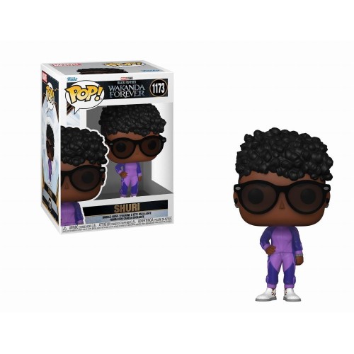 Funko Pop! Marvel: Black Panther Wakanda Forever - Shuri #1173 Bobble-Head Vinyl Figure (078860) Funko Pop! Marvel: Black Panther Wakanda Forever - Shuri #1173 Bobble-Head Vinyl Figure (078860)