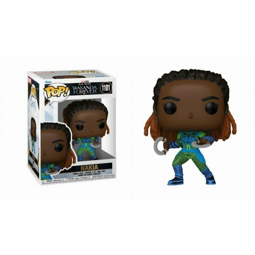 Funko Pop! Marvel: Black Panther Wakanda Forever - Nakia #1101 Bobble-Head Vinyl Figure (078862) Funko Pop! Marvel: Black Panther Wakanda Forever - Nakia #1101 Bobble-Head Vinyl Figure (078862)