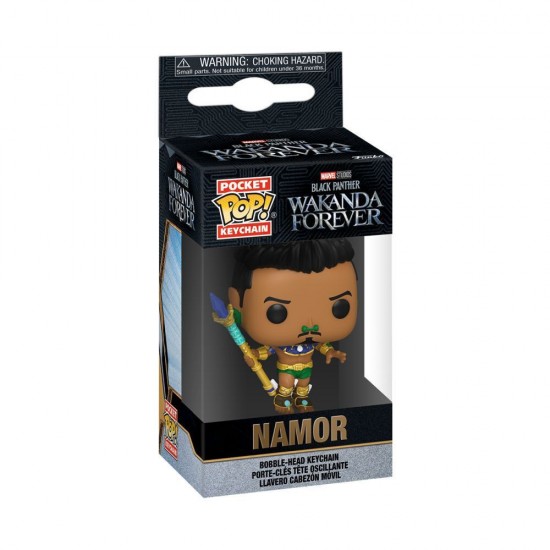 Funko Pocket Pop!: Marvel Black Panther Wakanda Forever - Namor Vinyl Figure Keychain (078863)