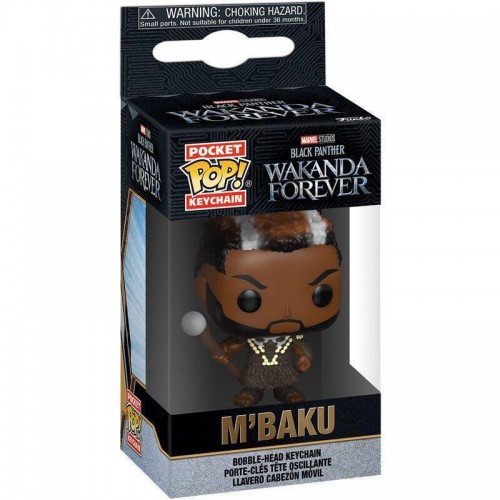 Funko Pocket Pop! Marvel: Black Panther Wakanda Forever - M'Baku Vinyl Bobble-Head Figure Keychain (078864)