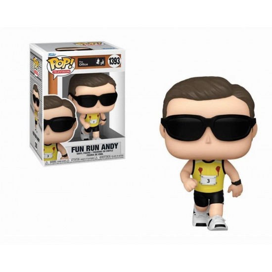 Funko Pop! Television: The Office S8 - Fun Run Andy #1393 Vinyl Figure (079346)