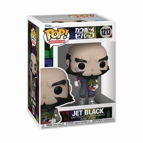 Funko Pop! Animation: Cowboy Bebop S3 - Jet Black (with Bonsai) #1213 Vinyl Figure (079373) Funko Pop! Animation: Cowboy Bebop S3 - Jet Black (with Bonsai) #1213 Vinyl Figure (079373)