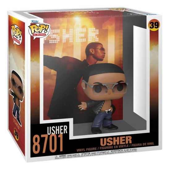 Funko Pop! Albums: Usher - Usher 8701 #39 Vinyl Figure (079403)