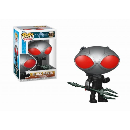Funko Pop! Movies: Aquaman and the Lost Kingdom - Black Manta #1303 Vinyl Figure (080802) Funko Pop! Movies: Aquaman and the Lost Kingdom - Black Manta #1303 Vinyl Figure (080802)