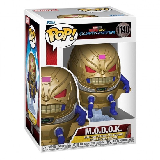 Funko Pop! Marvel: Ant Man Wasp Quantumania - M.O.D.O.K #1140 Bobble-Head Vinyl Figure (080834)
