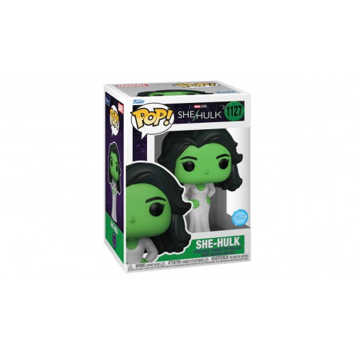 Funko Pop! Marvel: She-Hulk - She-Hulk (Glitter) #1127 Bobble-Head Vinyl Figure (080852)