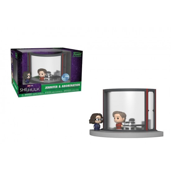 Funko Mini Moments: She-Hulk - Jennifer & Abomination Vinyl Figures (080860)