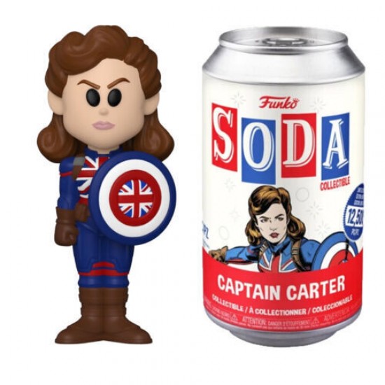 Funko Vinyl Soda Marvel: What If - Captain Carter Collectible Figure (080868)