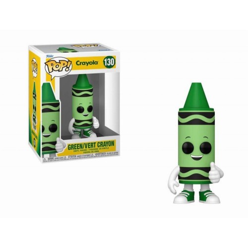 Funko Pop! Crayola - Green Crayon #130 Vinyl Figure (080978) Funko Pop! Crayola - Green Crayon #130 Vinyl Figure (080978)