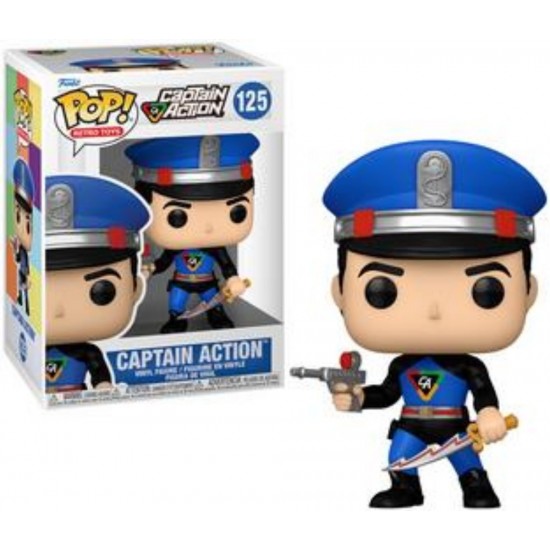 Funko Pop! Retro Toys: Captain Action - Captain Action #125 Vinyl Figure (080981)