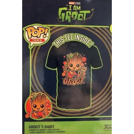 Funko Boxed Tees: Marvel I am Groot Shorts - Relaxing Groot (M) (081017)