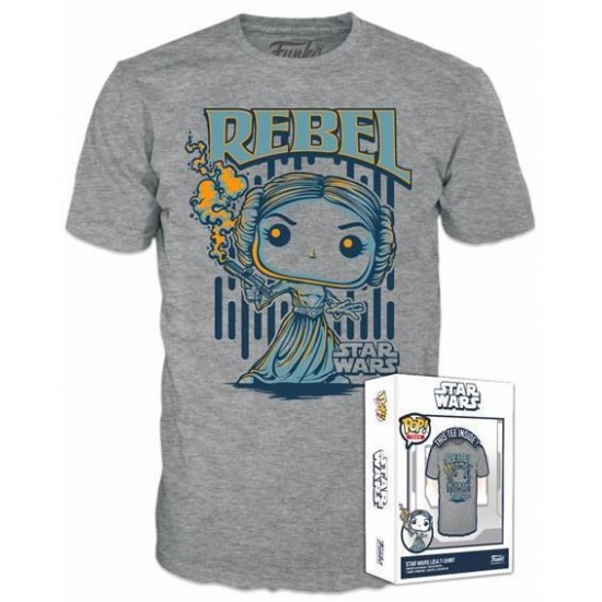 Funko Boxed Tee: Star Wars NC - Leia T-Shirt (XL) (082451)