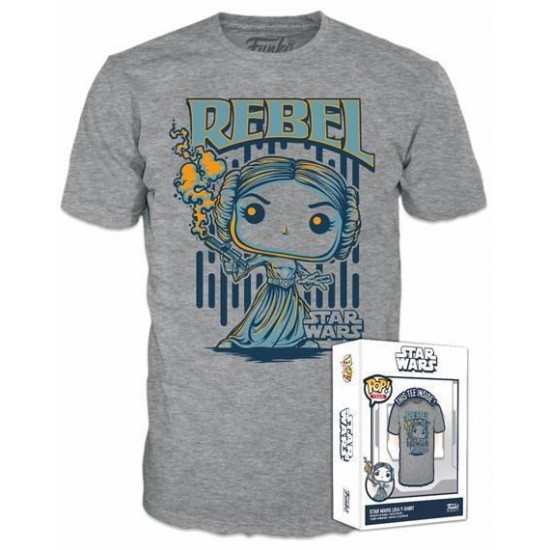 Funko Boxed Tee: Star Wars NC - Leia T-Shirt (L) (082456)