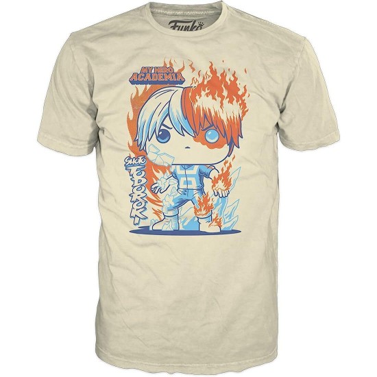Funko Boxed Tee: My Hero Academia - Todoroki (M) (082459)