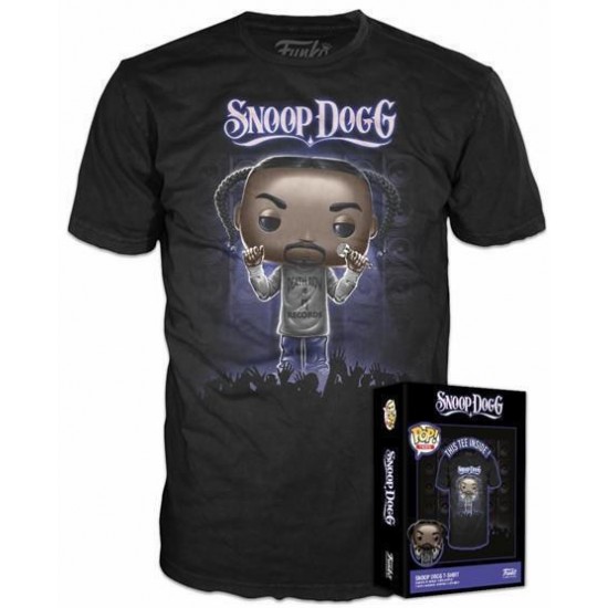 Funko Boxed Tee: Snoop Doggy Dogg T-Shirt (L) (082466)