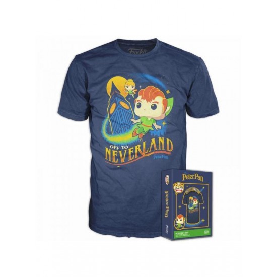 Funko Boxed Tees: Disney Peter Pan - Big Ben (S) (082468)