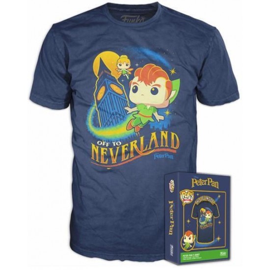 Funko Boxed Tees: Disney Peter Pan - Big Ben (M) (082469)