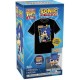 Funko Pocket Pop! & Tee (Child): Sonic (Flocked) Vinyl Figure and T Shirt (L) (082490) Funko Pocket Pop! & Tee (Child): Sonic (Flocked) Vinyl Figure and T Shirt (L) (082490)