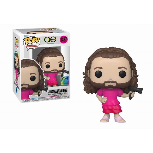 Funko Pop! Television: Queer Eye - Jonathan Van Ness #1427 Vinyl Figure (082588) Funko Pop! Television: Queer Eye - Jonathan Van Ness #1427 Vinyl Figure (082588)