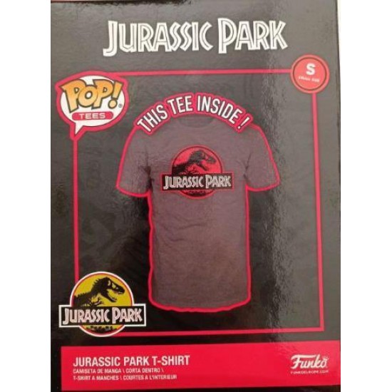 Funko Boxed Tees: Jurassic World Dominion - Jurassic Park Logo (S) (083132)
