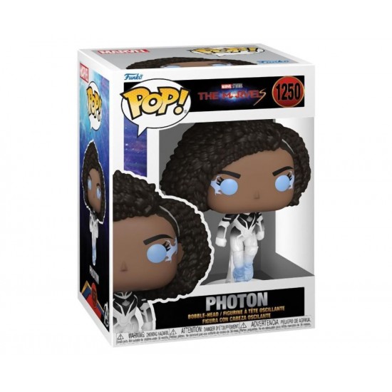 Funko Pop! The Marvels - Photon #1250 Bobble-Head Vinyl Figure (083158)
