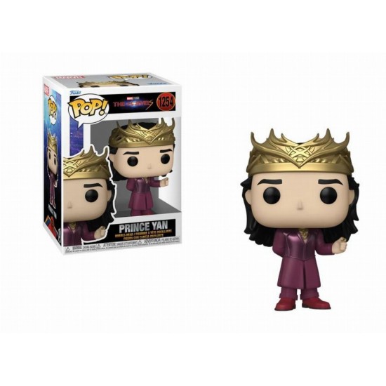 Funko Pop! The Marvels - Prince Yan #1254 Bobble-Head Vinyl Figure (083161)