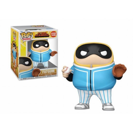Funko Pop! Super Animation: My Hero Academia - Fatgum (Baseball) #1332 Vinyl Figure (6") (083184)