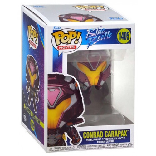 Funko Pop! Movies: Blue Beetle - Conrad Carapax #1405 Vinyl Figure (083738) Funko Pop! Movies: Blue Beetle - Conrad Carapax #1405 Vinyl Figure (083738)