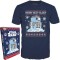 Funko Boxed Tees: Disney Star Wars Holiday - R2-D2 Snowman (XL) (083943)