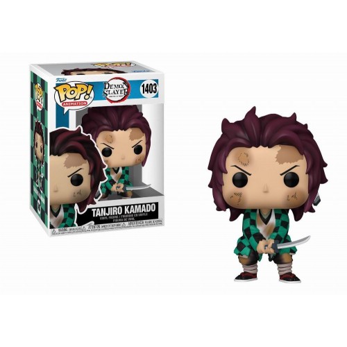 Funko Pop! Animation: Demon Slayer Kimetsu No Yaiba - Tanjiro Kamado (Training) #1403 Vinyl Figure (085162)