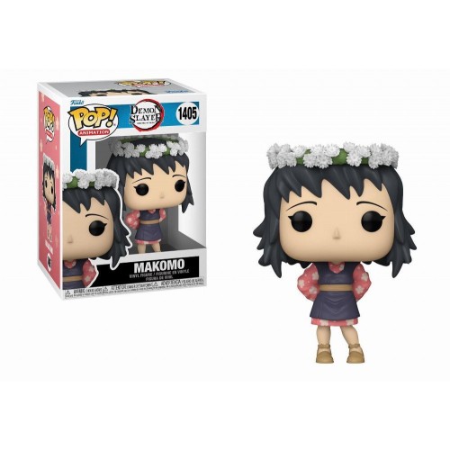 Funko Pop! Animation: Demon Slayer: Kimetsu No Yaiba - Makomo (Flower Headdress) #1405 Vinyl Figure (085174)
